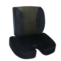 Jiyimei YM-C302-2 orthopédique chaise de bureau soutien bout à bout coussin ergonomie soulager le Stress mousse à mémoire douleur voiture soutien lombaire