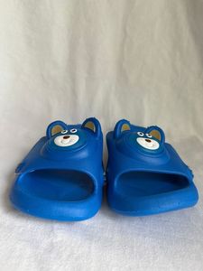 Pantofole blu da donna con disegni animati, suola antiscivolo in EVA, punta chiusa, per uso domestico, taglia 24-35 - Product Image 5