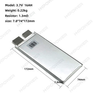 HHPOWERリチウムイオンポリマーポーチ電池3.7v 16ah 22ah 27ah 30ah <span class=keywords><strong>31ah</strong></span> 3.7v高速高速ソリッドステートドローンリチウム電池 - Product Image 6