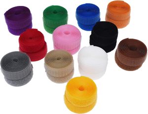 12-màu 24-yard may móc vòng lặp Băng ốc vít tùy chỉnh logo tự làm thủ công lồng vào nhau may ốc vít (3/4 ''rộng 1 móc/vòng) - Product Image 4