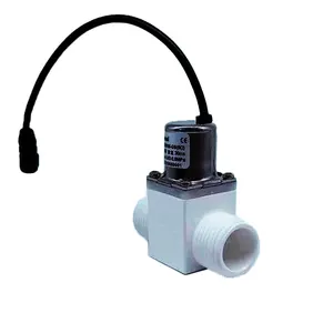 Tipo di chiusura originale di fabbrica sensore di plastica a bassa pressione acqua dc 5v 6v g34 elettrovalvola a solenoide per rubinetto dell'acqua chiusa a impulsi