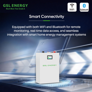 GSL ENERGY 10Kw 锂电池 51.2V 205Ah LFP 电池 立式机架式 可堆叠壁挂式 太阳能 Lifepo4 电池 - Product Image 6