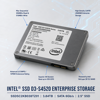 SSD Enterprise Baru S4520 3.84TB 560MB/s 2.5 inci SATA 6Gb/s 3D TLC untuk Server