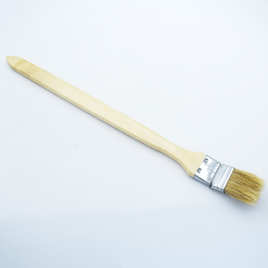 Cepillo de pintura de cerdas de mango largo de madera popular de fábrica para cepillos limpiadores de radiador de tratamiento de pared - Product Image 5