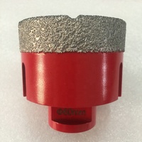 Nouvelle foret à noyau diamanté brasé sous vide de type matrice 6-100 mm pour carrelage, granit, marbre