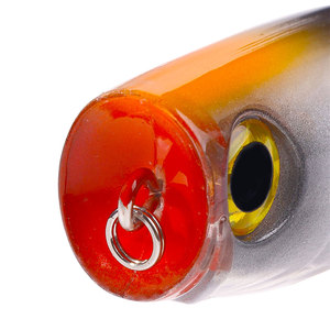 Leurre de <span class=keywords><strong>pêche</strong></span> popper de surface 11cm 23g en plastique dur, appât artificiel avec hameçons tranchants pour eau salée et eau douce, pour achigan et brochet - Product Image 4