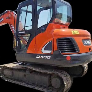 Excavadora Doosan DX60-9c Usada en Venta en Corea, Mini Excavadora de Construcción de 6 Toneladas, Excavadora Hidráulica Doosan DX60 Económica - Product Image 1
