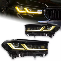 Luces para Auto BMW G30, Faros LED con Proyector, Lente M5 F90, DRL, Lámpara Delantera 530i 535i, Faros LED DRL, Accesorios Automotrices