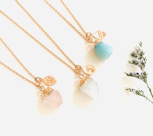 Collier plaqué or 18 ct le plus populaire en <span class=keywords><strong>2023</strong></span> Pendentif pierre de naissance coloré Collier personnalisé Bijoux pour femmes - Product Image 3