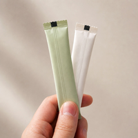 Sachet biodégradable en rouleau pour emballage de poudre, étanche, qualité alimentaire, café, lait, thé, film auto-scellant, logo personnalisé