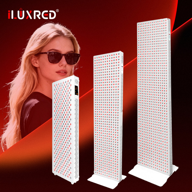 ILUXRED Red Light Therapy Panel Led Infrared Near NIR Device High Irradiance Led Red Light Therapy Panel for Sauna Room