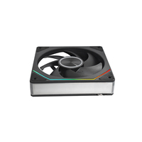 120mm ARGB CPU refroidisseur ventilateur roulement à billes 4PIN PWM faible bruit haut débit d'air 2000 tr/min boîtier silencieux ordinateur dissipateur thermique en plastique inclus