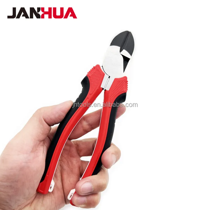 JIANGHUA Hand Tool 6/7/ 8 Inch CR-V Steel Diagonal Cutting Pliers Wire Cutters Snap Pliers