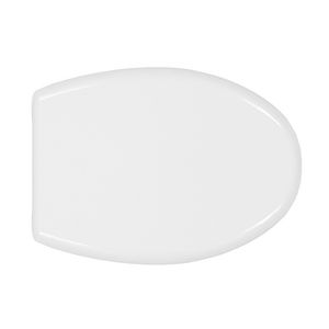 Asiento de Inodoro Blanco de 50 cm de Largo y 40 cm de Ancho para Personas con Discapacidad - Product Image 1