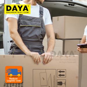 Receveur de <span class=keywords><strong>douche</strong></span> de style italien en fibre de verre avec drain sur mesure - Product Image 5