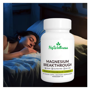 OEM magnesio rivoluzionario capsule magnesio glicinato malato citrato supporto sonno e integratore cerebrale capsule - Product Image 1
