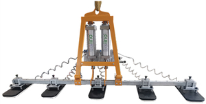 Nieuwe pneumatische vacuümheffer voor het hanteren van plaatstenen & glas, zwaar paneelhefsysteem, 1100 kg capaciteit, 1400 mm hefhoogte - Product Image 4