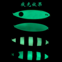 100g-350g leurre lumineux à croissance rapide grand leurre lourd pour bar sandre pêche en haute mer sandre bateau de pêche en haute mer