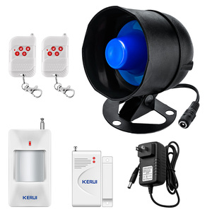 KERUI-Sirène WiFi pour l'extérieur, 120dB, haut décibel, haut-parleur tuya, sirène d'alarme, haut-parleur vocal pour système d'alarme de sécurité domestique - Product Image 1
