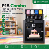Imprimante 3D FDM automatique EU/UK Bambo Lab P1s Combo disponible en stock