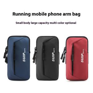 Brazalete Deportivo Universal Unisex Personalizado al por Mayor, Nuevo Estilo, Impermeable, con Correa para la Muñeca y Forro de PU para Correr al Aire Libre - Product Image 3