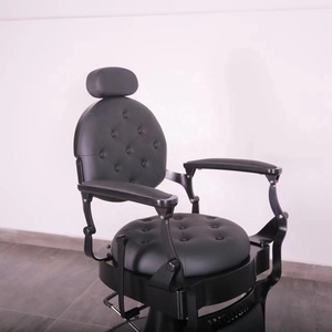 Salone Vintage mobili hairdressing sedie barbiere <span class=keywords><strong>Istanbul</strong></span> retrò sedia da barbiere per gli uomini ZY-BC8840 - Product Image 4