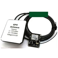Module de positionnement GNSS RTK à fréquence unique haute précision Unicorecomm UM220-IV NK - Carte mère RS232, carte fille (GPS BDS)