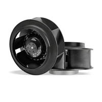 Ventilateur centrifuge à pales courbées en arrière de 8 pouces (190 mm) 220 V AC, 318 CFM (540 m³/h), avec roue en PA66 pour armoires de commande électriques moyennes