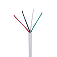 Kabel Data USB 4 Inti Putih 28AWG dengan Selubung Kawat