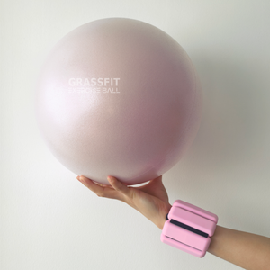 Palla da Yoga da 25CM per Fitness Domestico, Allenamento del <span class=keywords><strong>Core</strong></span> e Fisioterapia, Migliora l'Equilibrio, Piccola Palla da Pilates - Product Image 2