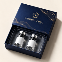 Maßgefertigte Fläschchen-Verpackungsboxen 3ml Zwei-Fläschchen-Schublade Papierkarton Mit Aufgedrucktem Logo Großhandelslieferant für Kleine Marken