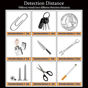 Detector de Metales Portátil MAIDUN MD-3003B1 de Alta Calidad, Plástico ABS, Alta Sensibilidad, Detecta Metales - Product Image 2