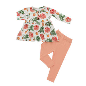 Одежда для девочек Persnickety, вечернее платье, детская одежда, розовое Цветочное платье, осенние платья для маленьких девочек - Product Image 1