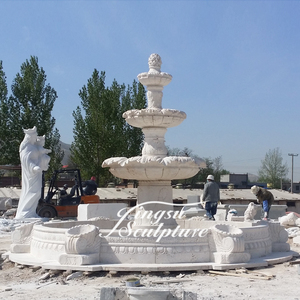 Decoración <span class=keywords><strong>de</strong></span> jardín al aire libre grande con gradas mármol <span class=keywords><strong>fuente</strong></span> <span class=keywords><strong>de</strong></span> agua - Product Image 4