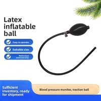 Bulbo de Inflado de Látex para Tensiómetro, de Compresión Manual, Conectable a Tubos, Modelo 085 Hebei