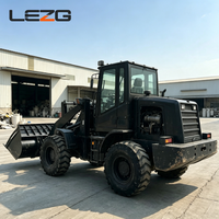 Chargeuse sur pneus hydraulique diesel de 3 tonnes, 4x4, transmission intégrale, machine de chantier