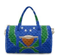 Sac de voyage Montserrat (version matelassée) – Grand sac de sport pour femme, sac de week-end, sac de voyage pour une nuit, bagage cabine pour le voyage