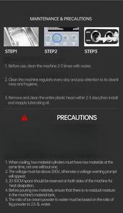 Machine à glace molle électrique en acier inoxydable, 3 saveurs, pour restaurants et cantines - Product Image 5