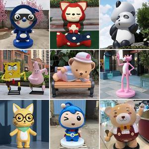 Esculturas de Fibra de Vidrio Personalizadas con Personajes Populares de Internet para Decoración de Exteriores, Parques, Zonas Escénicas y Tiendas - Product Image 1