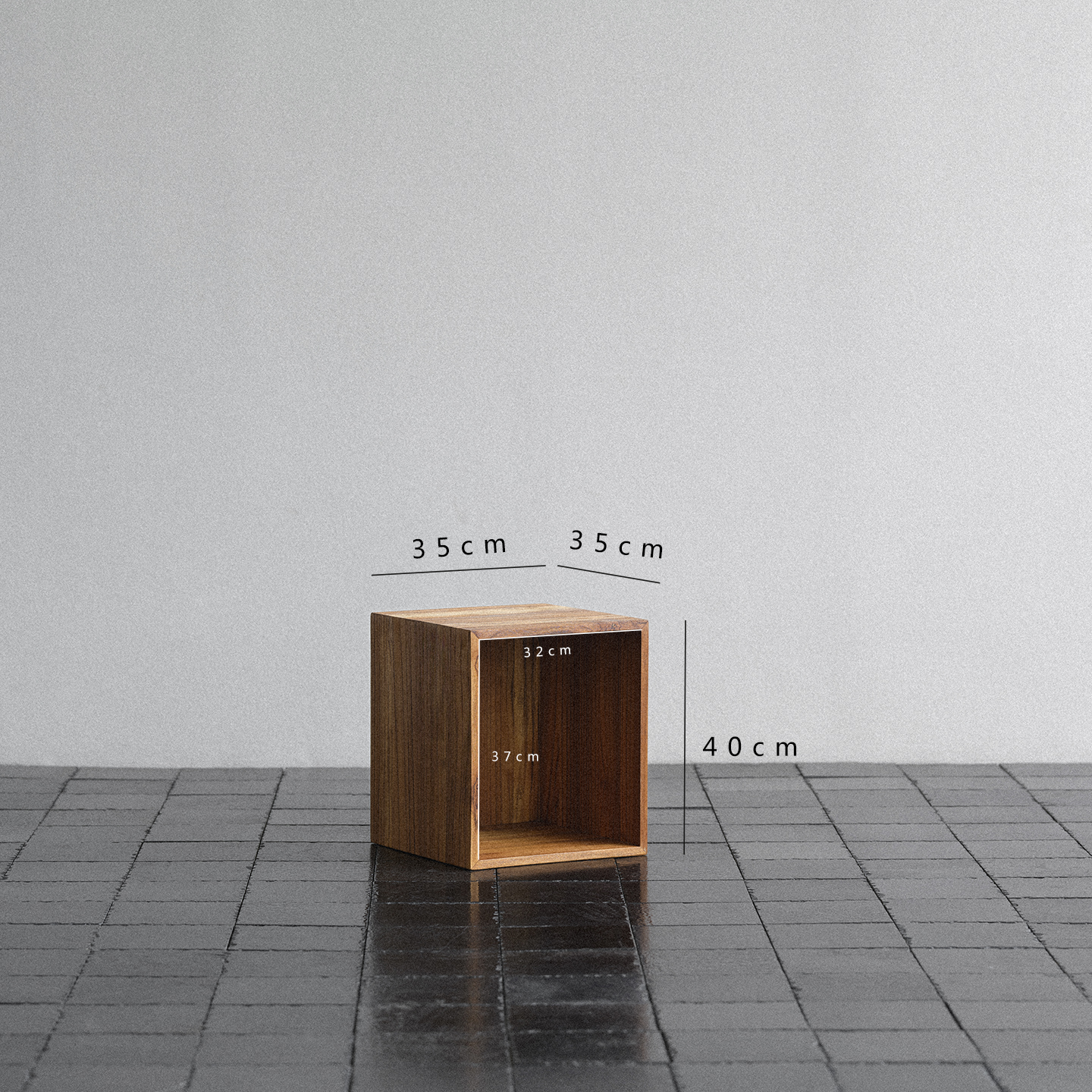 Armoire en teck de type C