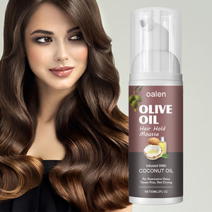 <span class=keywords><strong>Mousse</strong></span> capillaire extra forte à l'huile d'<span class=keywords><strong>olive</strong></span> hydratante anti-pelliculaire pour hommes et femmes, personnalisée par l'usine. - Product Image 1