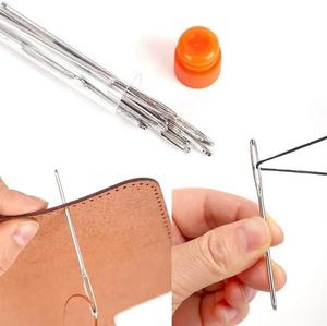 Agujas de coser a mano de ojo grande para chenilla, al por mayor, 52mm 60 70 - Product Image 5