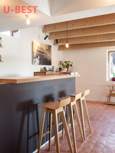 U-BEST Modern Solid Wood Commercial <strong>Bar</strong> Furniture Morph Counter Barstool Cafe Shop <strong>Bar</strong> Chair French <strong>Tall</strong> <strong>Table</strong> <strong>Bar</strong> Stool Chair - Product Image 6
