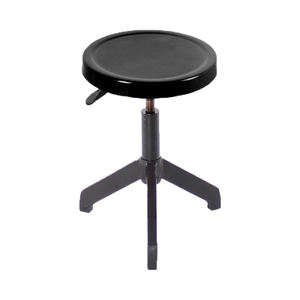 Sgabello rotante ruota gli sgabelli rotondi in plastica girevole in metallo girevole regolabile in altezza - Product Image 6
