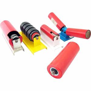 YUPHENG kauçuk ağır 89mm konveyör bant konveyör bileşenleri için taşıyıcı makara makaralı bant çelik avara rulo - Product Image 3