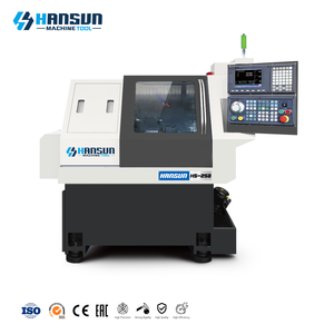 เครื่องกลึงซีเอ็นซีแนวนอนแบบแกนเดี่ยว รุ่น HS-25A ขนาดกะทัดรัด 2 แกน ความแม่นยำสูง แบบเตียงราบ ความเร็ว 6000 รอบต่อนาที สำหรับงานเบา - Product Image 1