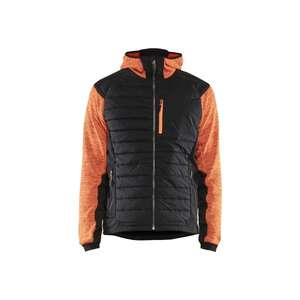 BLAKLADER - 593021175399S Chaqueta híbrida Naranja/Negro-EAN 7330509722602 CHAQUETAS DE TRABAJO INVIERNO SOFTSHELL Y CHAQUETAS ACOLCHADAS - Product Image 1