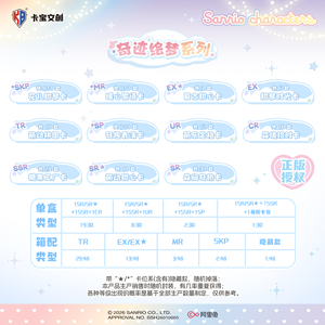 Cartes photo instantanées pour personnages, série Miracle <span class=keywords><strong>Dream</strong></span> Painting, papier 8V2, coins arrondis, 3 pièces/paquet, 30 paquets/boîte, 48 boîtes/carton - Product Image 4