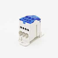 Caja de Conexiones Unipolar Serie UKK, Bloques de Terminales de Alta Corriente 80A 125A 160A 250A, Conectores de Tornillo