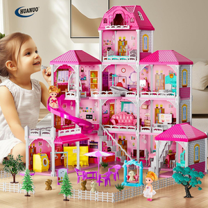 <span class=keywords><strong>Casa</strong></span> de Muñecas <span class=keywords><strong>para</strong></span> <span class=keywords><strong>Niñas</strong></span> Tipo Villa con 12 Habitaciones, Juguete de Simulación <span class=keywords><strong>para</strong></span> Interiores con Accesorios, Muebles y 2 Muñecas - Product Image 3